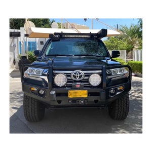 Nuevo Kit de Parachoques Delantero Todoterreno 4x4 para Lancruise 200, Parachoques de Acero Modelo FJ 200 con Recortes para Gancho de Remolque - Product Image 1