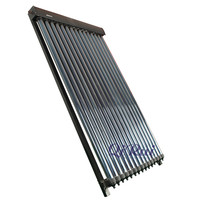 Kolektor Termal Bertekanan Bersertifikat Solar Keymark ISO9806 dengan Pipa Panas Vakum untuk Garasi, Rumah, RV, Sambungan Terpisah