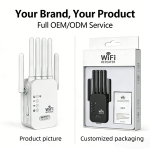 Extensor de Rango WiFi Interior/Exterior de 300 Mbps, Amplificador de Señal de 1200 Mbps, 5 GHz, 2.4 GHz, IP, Amplificador de Red 4G, 3G para el Hogar, Puerto Ethernet - Product Image 5