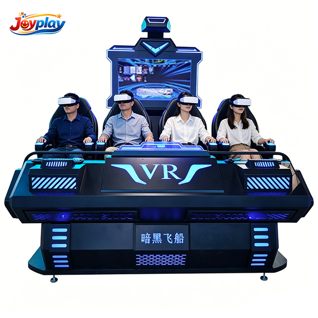 Joyplay Dynamic Motion 4 Seats VR 9D Simulator Virtual Reality Indoor Cinema Game Equipment Brand New VR Machine Second Hand