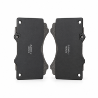 Plaquettes de frein en céramique à fibres de carbone ZL0360 pour essieu avant Toyota Land Cruiser 5700 OE D1303 Faible bruit Vente en gros