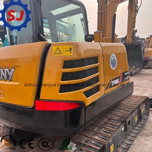 Mini-excavatrice SANY SY60C d'occasion |   Excavatrice sur chenilles de 6 tonnes |   Mini-pelle hydraulique compacte à vendre - Product Image 3