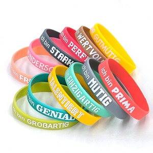 Inspirational Silicone Wristbands - Rubber Stretch Unisex <strong>Bracelets</strong> for Students, Back to School Gifts From <strong>Teachers</strong> - Product Image 3