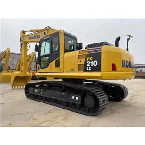 รถขุดตีนตะขาบ Komatsu PC210LC มือสองขายดี พร้อมเครื่องยนต์ไฮดรอลิก PLC และมอเตอร์ปั๊มเกียร์ - กำลังขุดสูง - Product Image 1