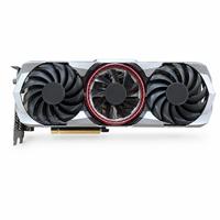 Carte graphique discrète RTX 3090 avec trois ventilateurs de refroidissement pour PC de bureau, jeux et postes de travail créatifs