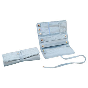 Custodia di lusso con Logo alto personalizzato custodia per gioielli in velluto scamosciato, contenitore per gioielli, - Product Image 2