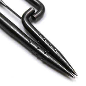 1 ensemble de 7 aiguilles de rechange professionnelles en acier tranchant pour feutrage de laine, kit d'outils artisanaux manuels DIY pour broderie, poinçonnage et patchwork - Product Image 2