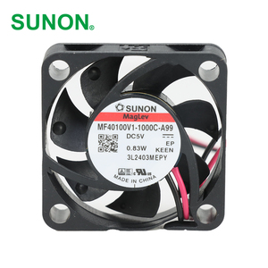 Sunon MF40100V1-1000C-A99สินค้า/ODM พลาสติก40x40x10มม. 136mA 5VDC 0.83วัตต์7000รอบต่อนาทีพัดลมไอ8.0CFM ตู้แบริ่งแกนอินเวอร์เตอร์ - Product Image 1