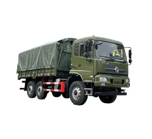 Giant Automaker Dongfeng from China 6WD Off-road Truck with 6 Tyres 3 Axles Double Rows Cab 5 Seats Cummins Engine on Sale