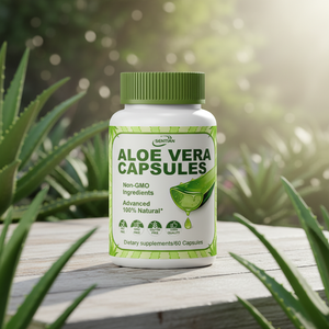 Cápsulas de Extracto de Aloe <span class=keywords><strong>Vera</strong></span> y Vitamina E para el Cuidado de la Piel <span class=keywords><strong>en</strong></span> Adultos, Alimento Saludable, No Apto para Mujeres Embarazadas - Product Image 4