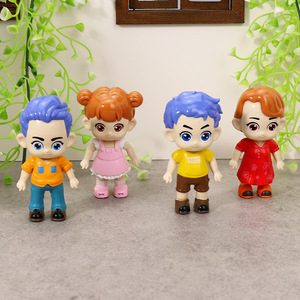 โรงงาน OEM ผลิตตุ๊กตาพลาสติกแฮนด์เมดแบบกล่องสุ่ม ของตกแต่ง PVC ฟิกเกอร์อนิเมะ ของเล่นฟิกเกอร์แอคชั่น - Product Image 1