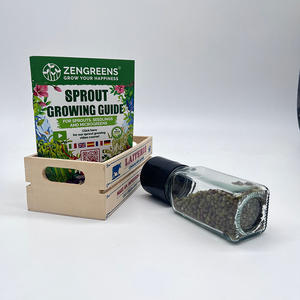 Molinillo de sal y pimienta de vidrio cuadrado de alta calidad, Manual molinillo de 120ml con tapa negra de sal marina, botella de molienda <span class=keywords><strong>Gourmet</strong></span> de cocina - Product Image 4