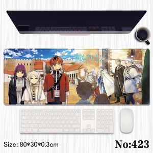 4 styles, 80*30CM, tapis de souris personnalisés mignons pour filles, <span class=keywords><strong>Sousou</strong></span> No Frieren Himmel Fern Stark, taille clavier, tapis de souris de jeu anime - Product Image 6