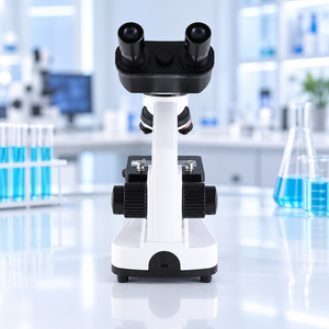 Microscopio Biologico Binoculare 40X-640X, per Fisica delle Scuole Medie, Osservazione di Batteri, Cellule, Funghi, Acque Reflue, Laboratorio Domestico e Didattica - Product Image 6
