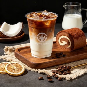 Custom Flexo Printing PET <b>Plastic</b> <b>Cups</b> 16oz Crystal Clear Disposable Cold <b>Cups</b> with Lids for Juice Smoothie Wholesale Supply - Product Image 5