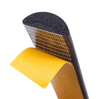Joint d'étanchéité auto-adhésif en mousse EPDM noire pour armoire, panneau électrique et porte