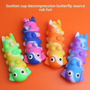 Nouveau Bestseller transfrontalier Modèle Salamandre créatif 3D anti-stress, anti-rongeurs, en EVA à bulles, avec ventouse et fonction de rebond à presser - Product Image 2