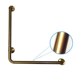 Accessoire <span class=keywords><strong>de</strong></span> salle <span class=keywords><strong>de</strong></span> bain d'hôtel XHS pour femmes enceintes âgées pliable en acier inoxydable plaqué Type L barres d'appui sécurité Comt - Product Image 5