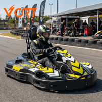Vortkart Go-Kart Eléctrico de Alta Velocidad para Adultos y Adolescentes, Go-Kart Comercial de Alquiler, Karting Resistente para Pistas de Carreras Interiores