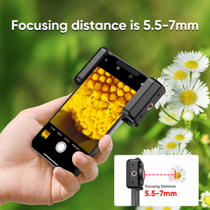 APEXEL-lente <span class=keywords><strong>Macro</strong></span> HD para teléfono, adaptador Universal de bolsillo para teléfono, abrazadera 100X LED, lente de microscopio con filtro CPL - Product Image 6
