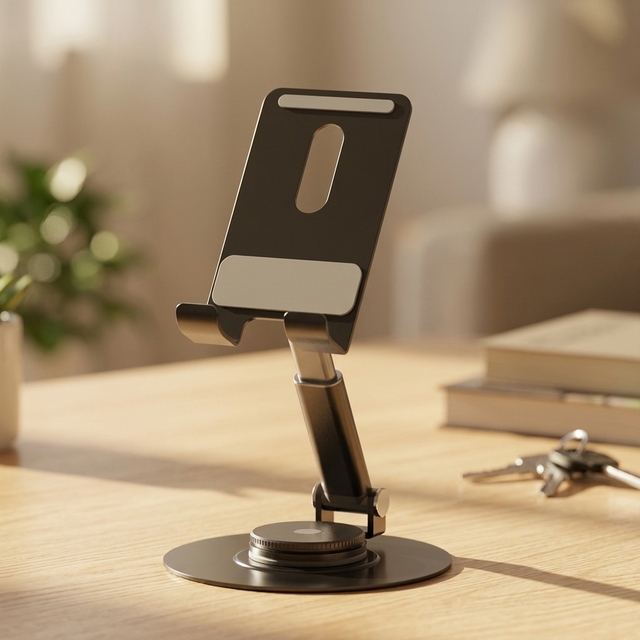Wholesale Rotating Mobile Phone Stand Desktop Tik Tok Live Photo Shooting Telescopic Folding Lazy Metal Tablet Stand