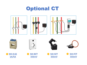 רב מעגל 3 שלב לורה comm כוח <span class=keywords><strong>analyzer</strong></span> מד אנרגיה חשמלי - Product Image 6