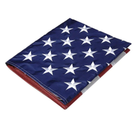 Vente en gros 3x5 pieds 90x150cm imprimé étoiles et rayures USA drapeau américain bannières drapeau national