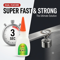 Colle liquide 502 à séchage rapide 30g, super colle adhésive instantanée pour plastique et bois, vente en gros d'usine