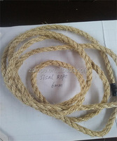 Toplu Sisal İpi 6mm-40mm Sarmal Paketleme Esnek Biyobozunur Süslemeler