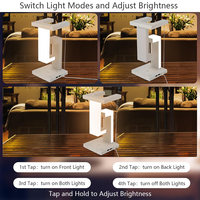 Lampe de Bureau LED Moderne à Contrôle Tactile, Intensité Variable, Lévitation Magnétique, Design Anti-Gravité pour Chambre, Bureau, Étude, Décoration de Pièce