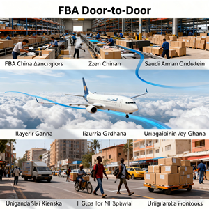 Agente Logístico a Precio Económico, Servicio Puerta a Puerta de <span class=keywords><strong>China</strong></span> a Arabia Saudita/Emiratos Árabes Unidos/Medio Oriente/África, Envío Aéreo+Exprés, 7-15 Días, con Seguro - Product Image 5