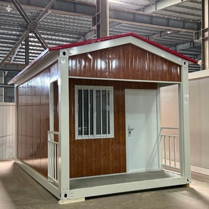 Service OEM ODM personnalisé, maison conteneur démontable de 20 pieds, écologique, avec panneaux sandwich en EPS, imperméable et avec toit - Product Image 3