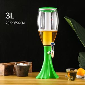 Tùy Chỉnh 3L Máy Tính Để Bàn Kegerator Nhựa Cấp Thực Phẩm Ice Ống Điện Hươu Cao Cổ Bia Dispenser Cho Dự Thảo Bia Đồ Uống Thanh <span class=keywords><strong>3</strong></span> Lít - Product Image 2