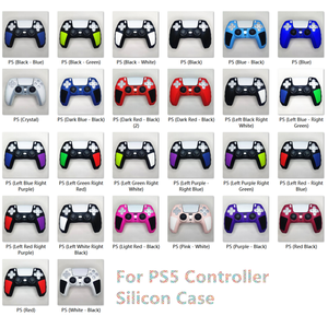 SYYTECH เคสซิลิโคนป้องกันแบบหนาสำหรับ PS5อุปกรณ์ควบคุม5ของ <span class=keywords><strong>PlayStation</strong></span> - Product Image 3