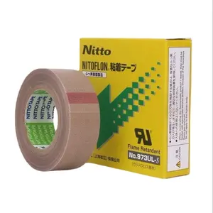 Ruban adhésif de substrat de tissu de verre imprégné de Nitoflon No.973