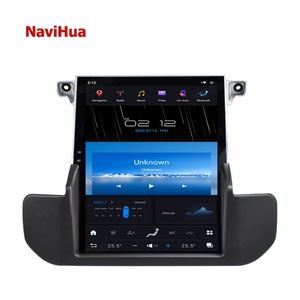 Autoradio tactile NAVIHUA avec Android Auto, lecteur DVD pour Land Rover Discovery 4 style Tesla avec WIFI et GPS - Product Image 2