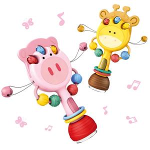 Hochet musical lumineux pour bébé avec ventouse puissante, jouet sensoriel Montessori pour 0-6 et 6-12 mois - Product Image 3