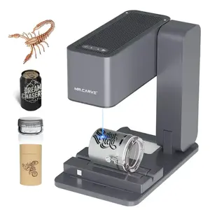Mr. Carve C1 Draagbare Desktop Metalen Staal Lasergravure Printer Markering Machines Prijs Voor Industriële