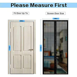 Hiện đại từ lưới chống muỗi bay Rèm cho mùa hè chống muỗi màn hình Cửa cho cửa sổ nhà bếp thanh lịch bay rèm - Product Image 2