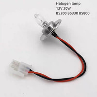 Lámpara halógena Bead 6V 10W Mindray Analizador bioquímico semiautomático Bombilla con Línea 6V