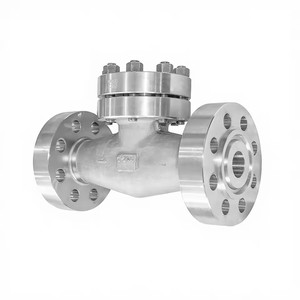 Válvula de Retención Manual Forjada KH de Alta Presión 2500LB Inconickel 625 de Apertura Automática para Uso Petroquímico en Petróleo y Gas - Product Image 2