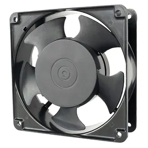 MEIXING GX12038HBL 110V-120V 120x120x38mm AC Ventilador De Fluxo Axial 4 polegadas Moldura De Alumínio Lâminas De Plástico Ventilador Do Radiador De Refrigeração De Alta Velocidade