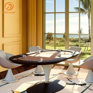 <span class=keywords><strong>Fauteuil</strong></span> Tulip moderne et minimaliste, revêtement en <span class=keywords><strong>cuir</strong></span> PU rose/<span class=keywords><strong>marron</strong></span>, base sur piétement garnie d'éléments dorés, chaise longue - Product Image 2