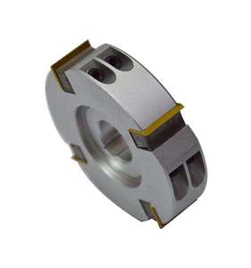 Cabezal de corte en espiral con cuchillas de carburo indexables para sierra de mesa y cepilladora de espesor industrial, para máquina CNC de carpintería - Product Image 4