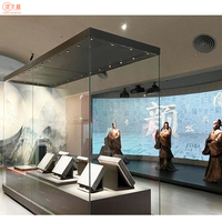 Vitrine de musée sur mesure et vitrine en verre pour musée, conception professionnelle pour l'aménagement d'expositions muséales