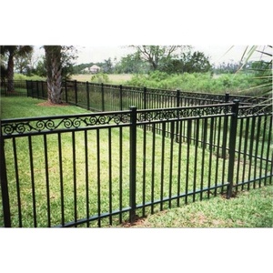 Clôture de sécurité en métal <span class=keywords><strong>d</strong></span>écorative Tanlong Spear Top, style fer forgé, anti-escalade, clôture extérieure pour <span class=keywords><strong>jardin</strong></span> - Product Image 4