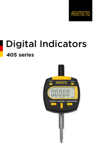 Indicateur de test numérique Asimeto 0-1″, résolution de 0,00005″, précision de ±0,00015″ avec fonction de tolérance GO/NG - Product Image 2