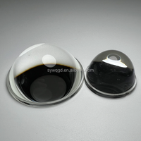 Lentille Plano-Convexe 5mm de Diamètre, Hauteur 6.1mm, Loupe pour Bijoux 5*6, Verre Optique 5mm, Lentilles Optiques, Lentille d'Appareil Photo