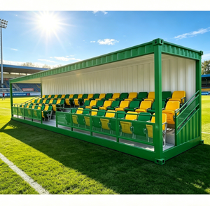 Tribuna de Contenedor Marítimo de 20 pies/40 pies, con 3 Niveles de Asientos, para Estadios, Centros Deportivos, Escuelas y Parques - Product Image 1
