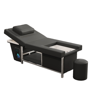 كرسي شامبو علاجي للشعر من YATA IThai بتصميم عصري للاستخدام في الصالونات وصالات الرياضة، مصنوع من الجلد الصناعي مع دورة مياه بدرجة حرارة ثابتة - Product Image 1